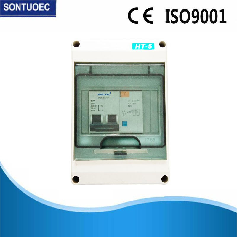 مدار شکن با اندازه ظاهر یکپارچه سری Dz47le-63 RCBO