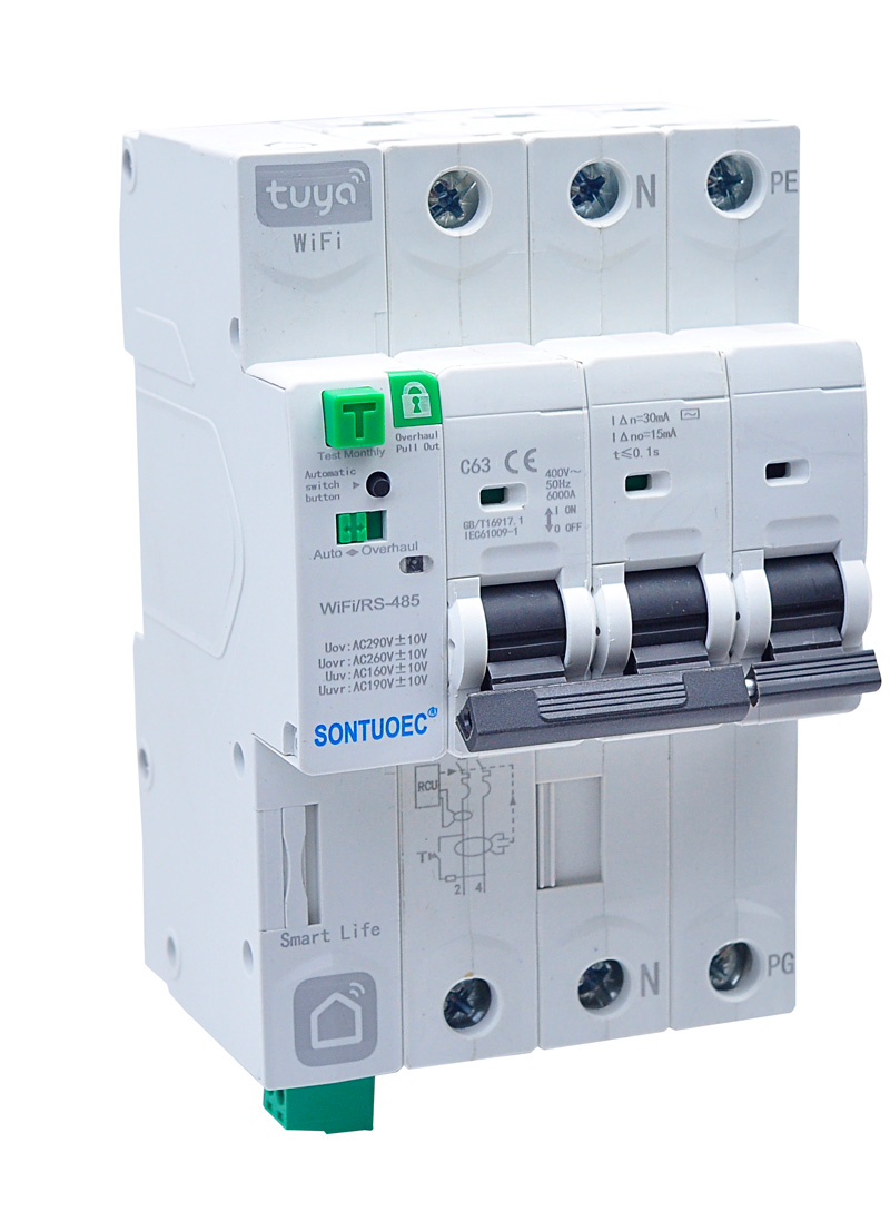 IoT 4G Circuit Breaker WiFi Tuya APP Remote Control Wireless Remote Control