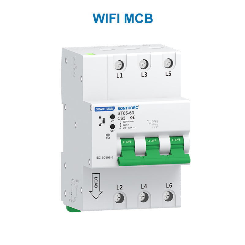 WiFi RS485 IoT چند منظوره هوشمند MCB RCBO هوشمند میکرو مدار مدار
